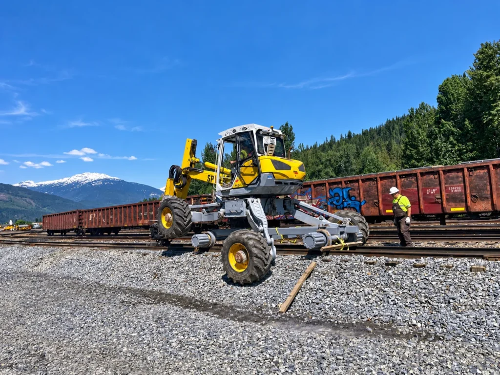 Spider Excavators Spider Excavator Railway Work